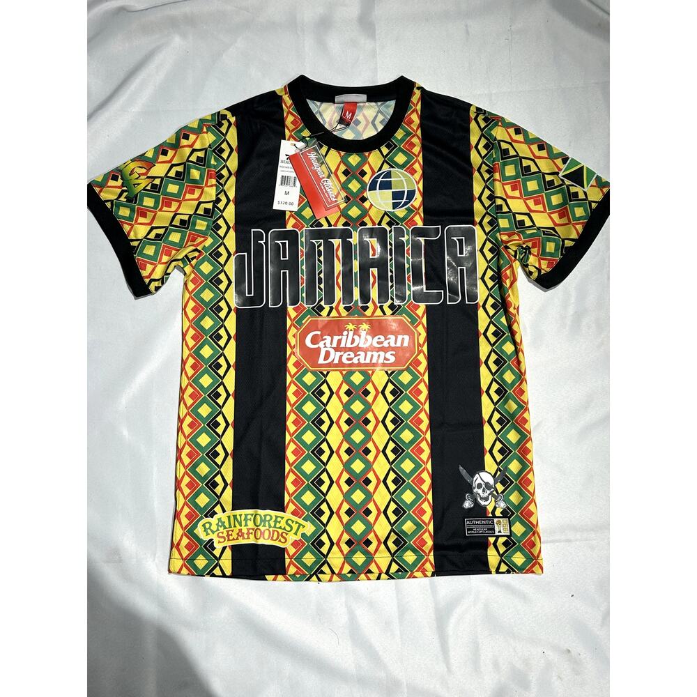 Jamaica Soccer Jersey Headgear Classics Size M NWT MSRP $120
